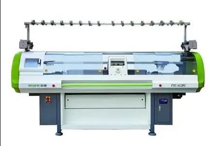 What is the transfer principle of the automatic knitting machine?